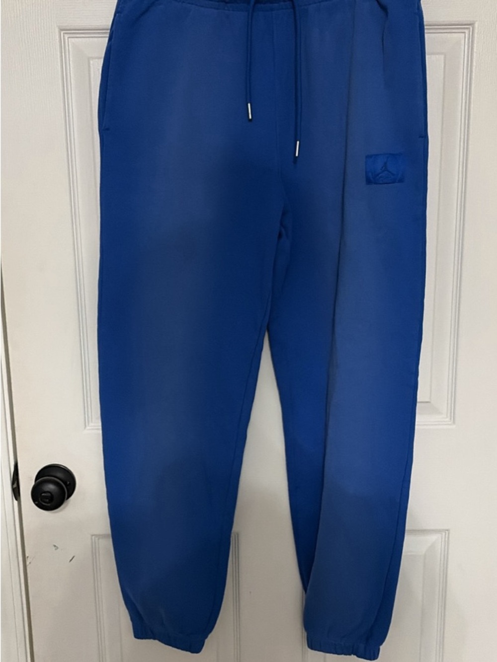 Jordan Royal Blue Men's Sweatpants with Drawstring